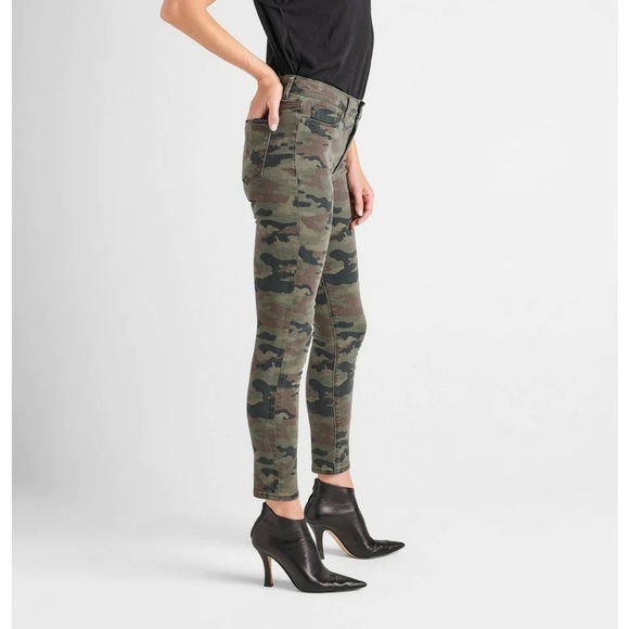 Hudson Cotton Blend Camo Barbara High Waist Skinny Jeans Sz. 28 - Picture 2 of 11